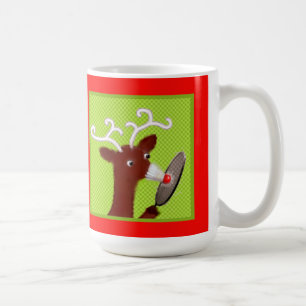 Caneca De Café Engraçado Badminton Natal Café Mug