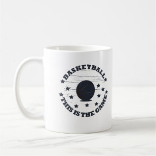 Caneca De Café Engraçado basquete dizendo