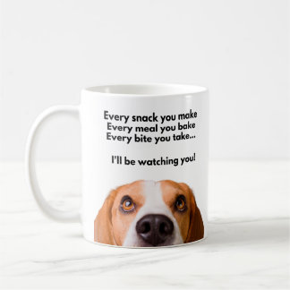 Caneca De Café Engraçado Beagle Mug, Presente De Sobrecarga De Be