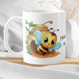 Caneca De Café Engraçado Beekeeper Honeybee Criando Buzz desde ci