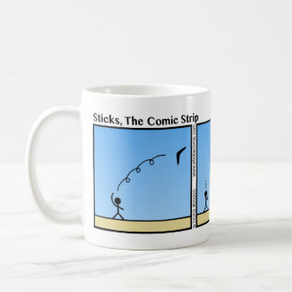 Caneca De Café Engraçado Boomerang Stickman Mug - 005