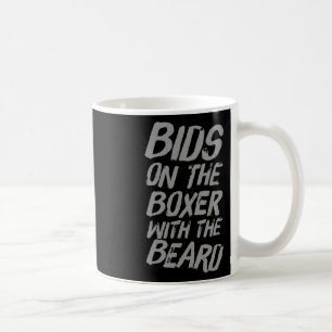 Caneca De Café Engraçado Boxing Enuncia Bids No Boxer Com