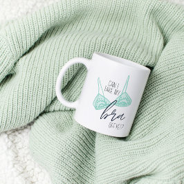 Caneca De Café Engraçado Bra Coffee Mug