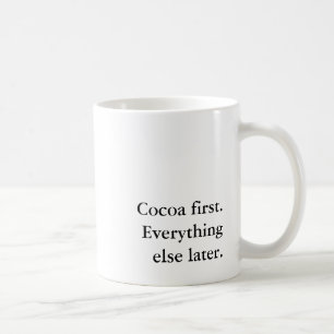 Caneca De Café Engraçado Cacau Feriado de Natal, Introdução