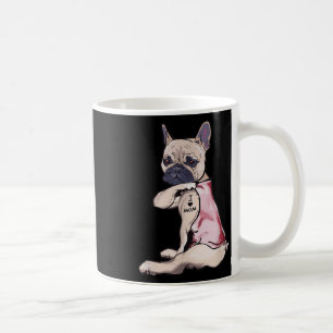Caneca De Café Engraçado Cachorro, Adoro Mamãe, Tatuagem, Present
