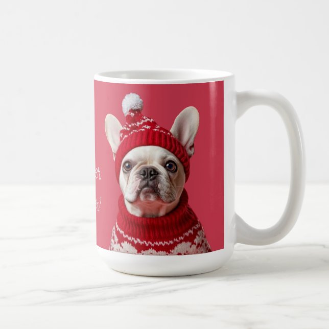 Caneca De Café Engraçado Cachorro Vermelho Francês - Nem Outro Su (Direita)