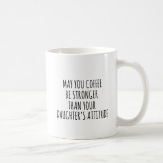 Caneca De Café Engraçado Cama de Atitude para Pais Coffee Mug