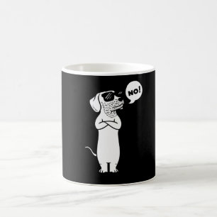 Caneca De Café Engraçado cão Dachhund Engraçado Ideia do Presente