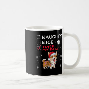 Caneca De Café Engraçado Cardigan Welsh Corgi Cachorro Naughn