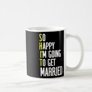 Caneca De Café Engraçado Casamento Sarcástico Noivado Noiva Wed