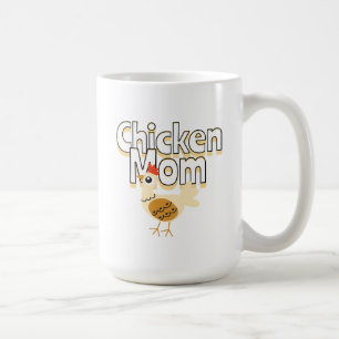 Caneca De Café Engraçado Chicken Mãe