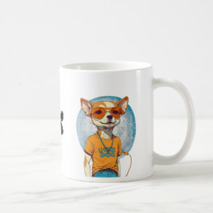 Caneca De Café Engraçado Chihuahua Mug - Presente Legal para o so
