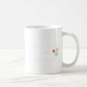 Caneca De Café Engraçado Citação de Natal Caros Papais noeis Era