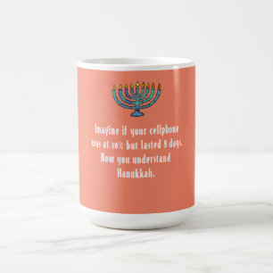 Caneca De Café Engraçado citação Sarcástica de Hanukkah Chanukah