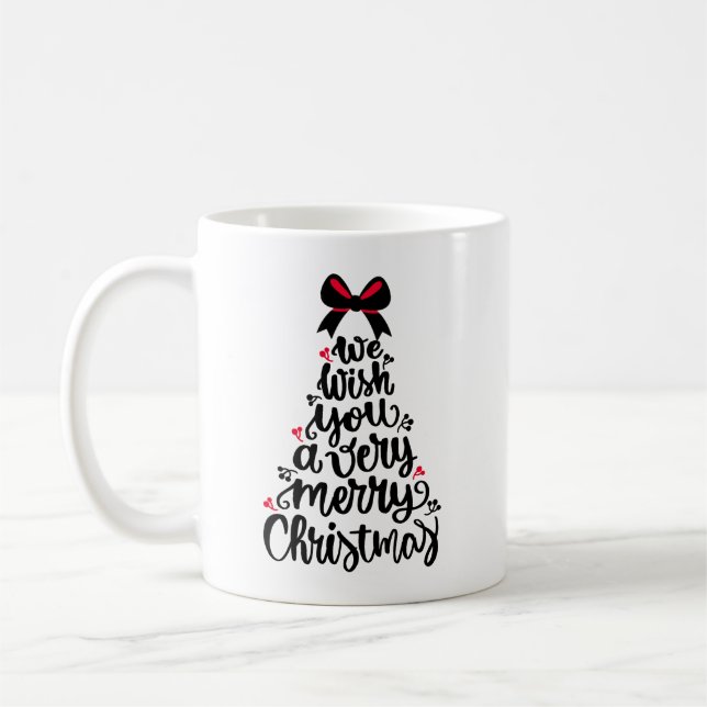 Caneca De Café Engraçado Citando Chritmas - Amantes de Árvore de  (Esquerda)