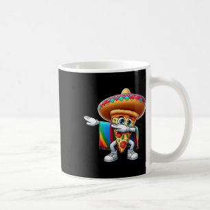 Caneca De Café Engraçado Dançando Comida De Pizza Mexicana Lover