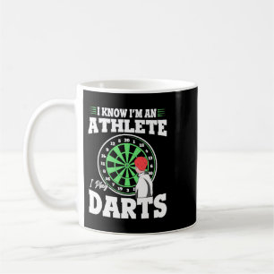 Caneca De Café Engraçado Dart Jerseys Para Jogos Da Equipe Dart C