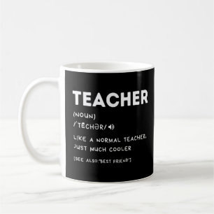 Caneca De Café Engraçado Definição de Professores Apreciação do P