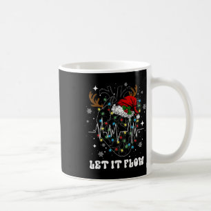 Caneca De Café Engraçado Deixar Fluir Anatomia Cardíaca Enfermeir