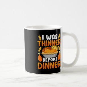 Caneca De Café Engraçado Dia De Ação De Graças Que Fui Mais Fino 