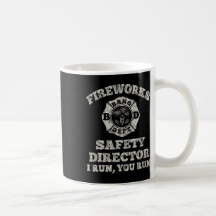 Caneca De Café Engraçado Diretor de Segurança de Bombeiros Americ