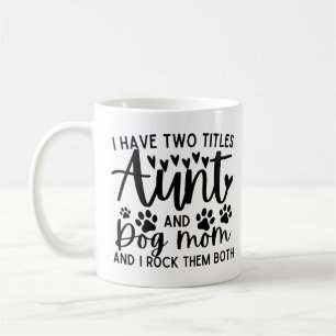 Caneca De Café Engraçado Dizer Que Tenho Dois Títulos, Tia E Cach