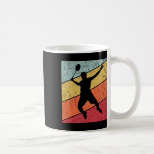 Caneca De Café Engraçado Dminton Shuttle Para Homens Mulheres Vin