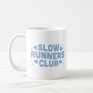 Caneca De Café Engraçado do clube de corrida lenta