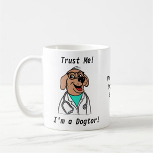 Caneca De Café Engraçado Dogtor Vet Mug