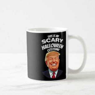Caneca De Café Engraçado Donald Trump Assustador Halloween Presid