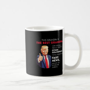 Caneca De Café Engraçado Donald Trump Citação Do Avô Conservador