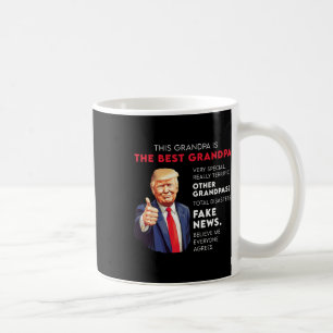 Caneca De Café Engraçado Donald Trump Citação Do Avô Conservador