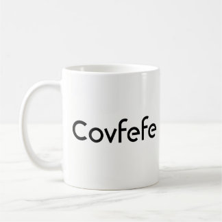 Caneca De Café Engraçado Donald Trump "Covfefe"