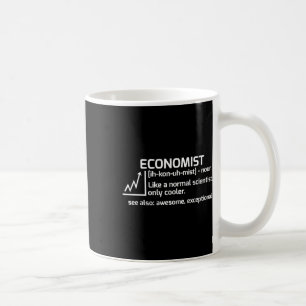 Caneca De Café Engraçado Economista Definição Economia Presente n