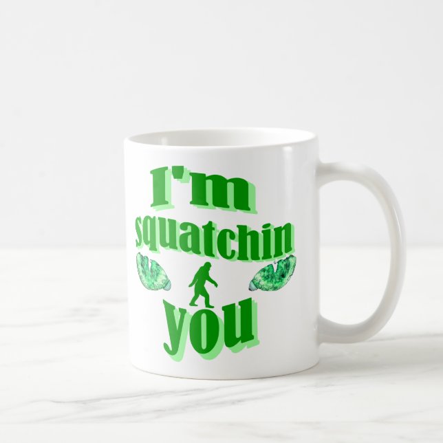 Caneca De Café Engraçado, esmagado (Direita)