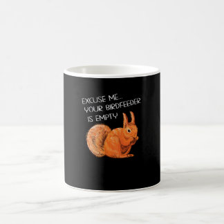 Caneca De Café Engraçado Esquilo