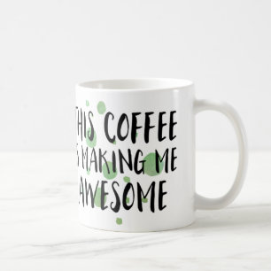Caneca De Café Engraçado este café está fazendo-me impressiona