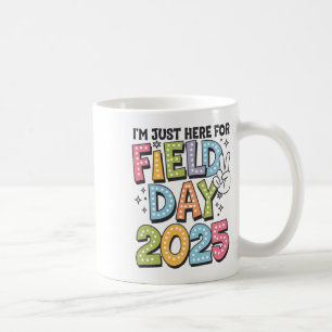 Caneca De Café Engraçado Estou Aqui Apenas Para o Dia de Campo 20