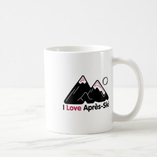 Caneca De Café Engraçado Eu Adoro Apres Ski - Excelente Neve Pass