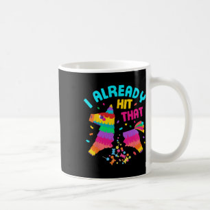 Caneca De Café Engraçado Eu Já Acertei Aquela Pinata México Cinco