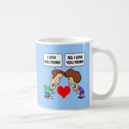 Caneca De Café engraçado eu te amo