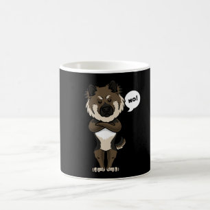 Caneca De Café Engraçado Eurasier Dog Engraçado Ideia do Presen