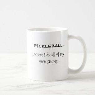 Caneca De Café Engraçado "Faça minhas próprias acrobacias"