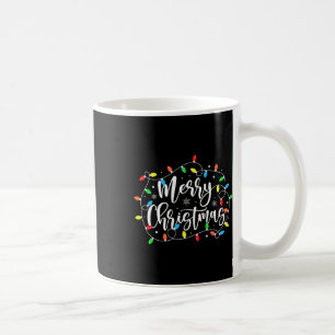 Caneca De Café Engraçado Feliz Natal Luzes Xmas Homens Mulheres