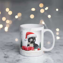 Caneca De Café Engraçado Gato Sarcástico Santas Hábito