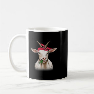 Caneca De Café Engraçado Goat Farming GOAT com desenho engraçado