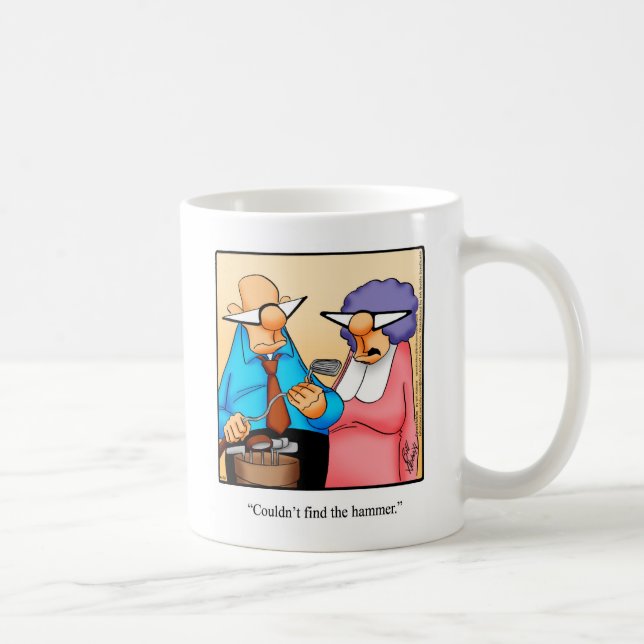 Caneca De Café Engraçado Golf Humor Mug (Direita)