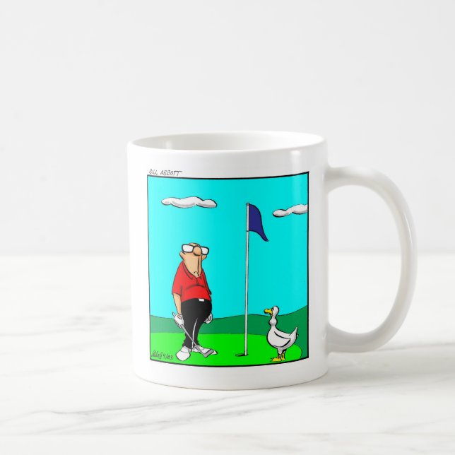 Caneca De Café Engraçado Golf Humor Mug (Direita)