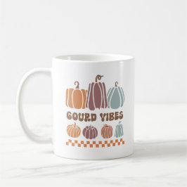 Caneca De Café Engraçado "Gourd Vibes" Cai
