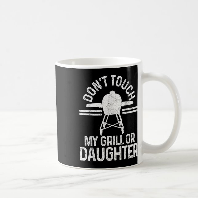 Caneca De Café Engraçado Grillmaster Churrasco Grill Chef Gift (Direita)